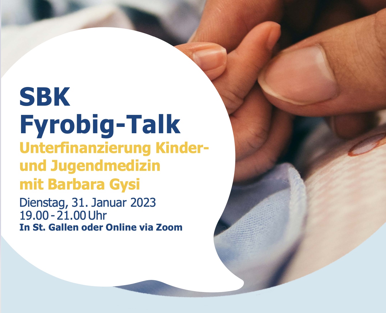 SBK Fyrobig-Talk: Unterfinanzierung Kinder- und Jugendmedizin