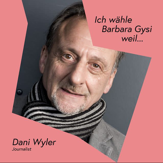 Warum wählt Dani Wyler Barbara Gysi als Ständerätin?